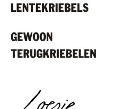 Lentekriebels