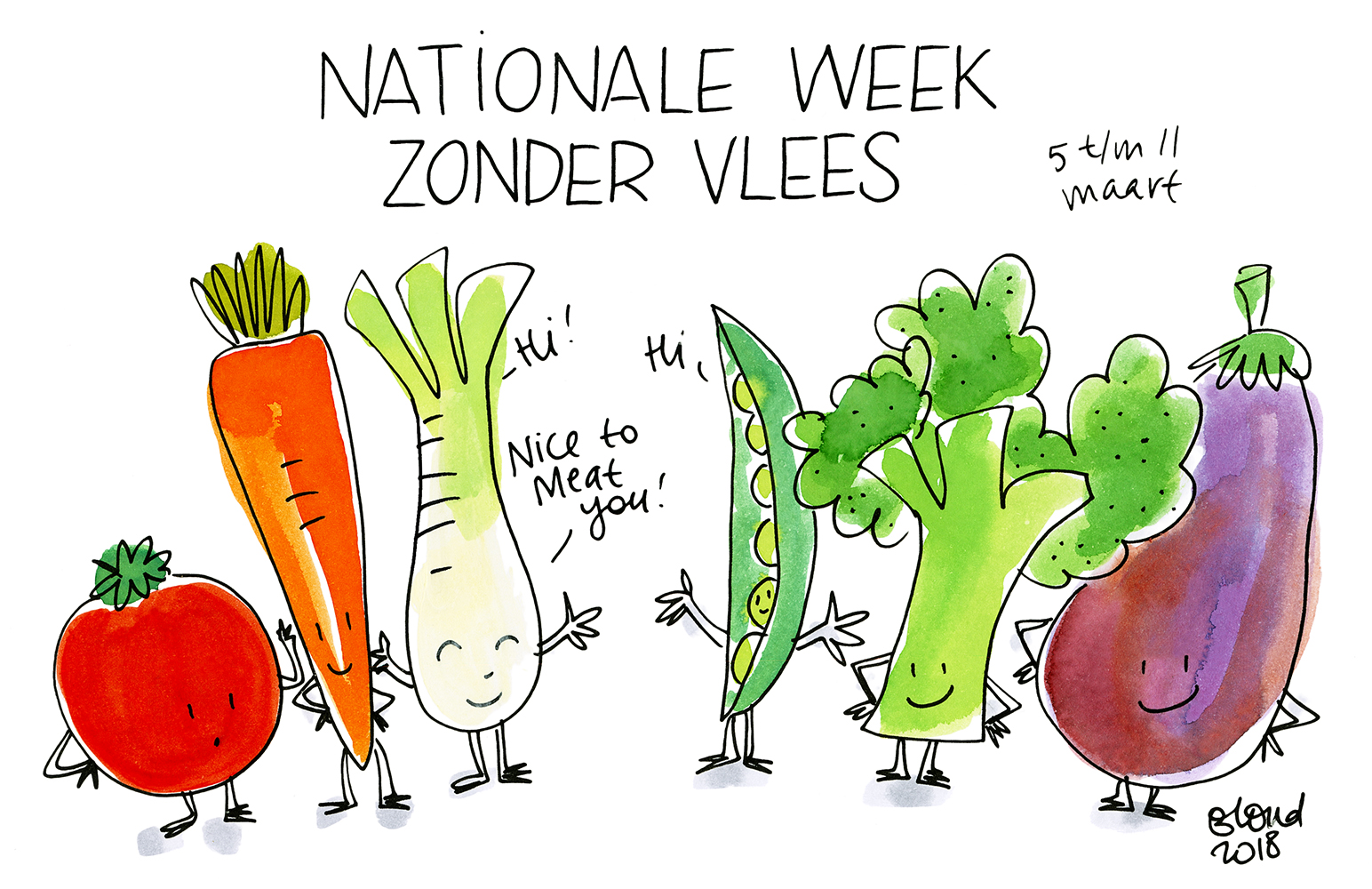 Een week zonder vlees Postuma AGF